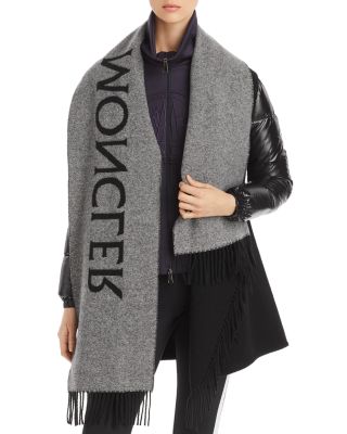 moncler logo coat