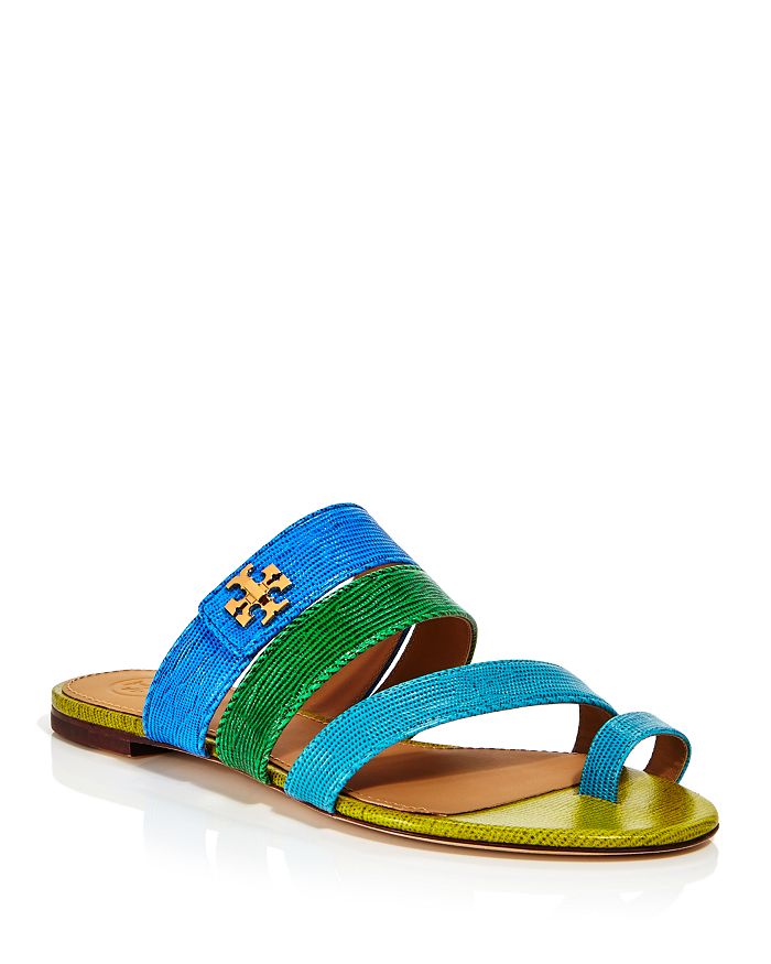 Tory Burch Women s Kira Toe Ring Sandals In Bright Tropical Blue