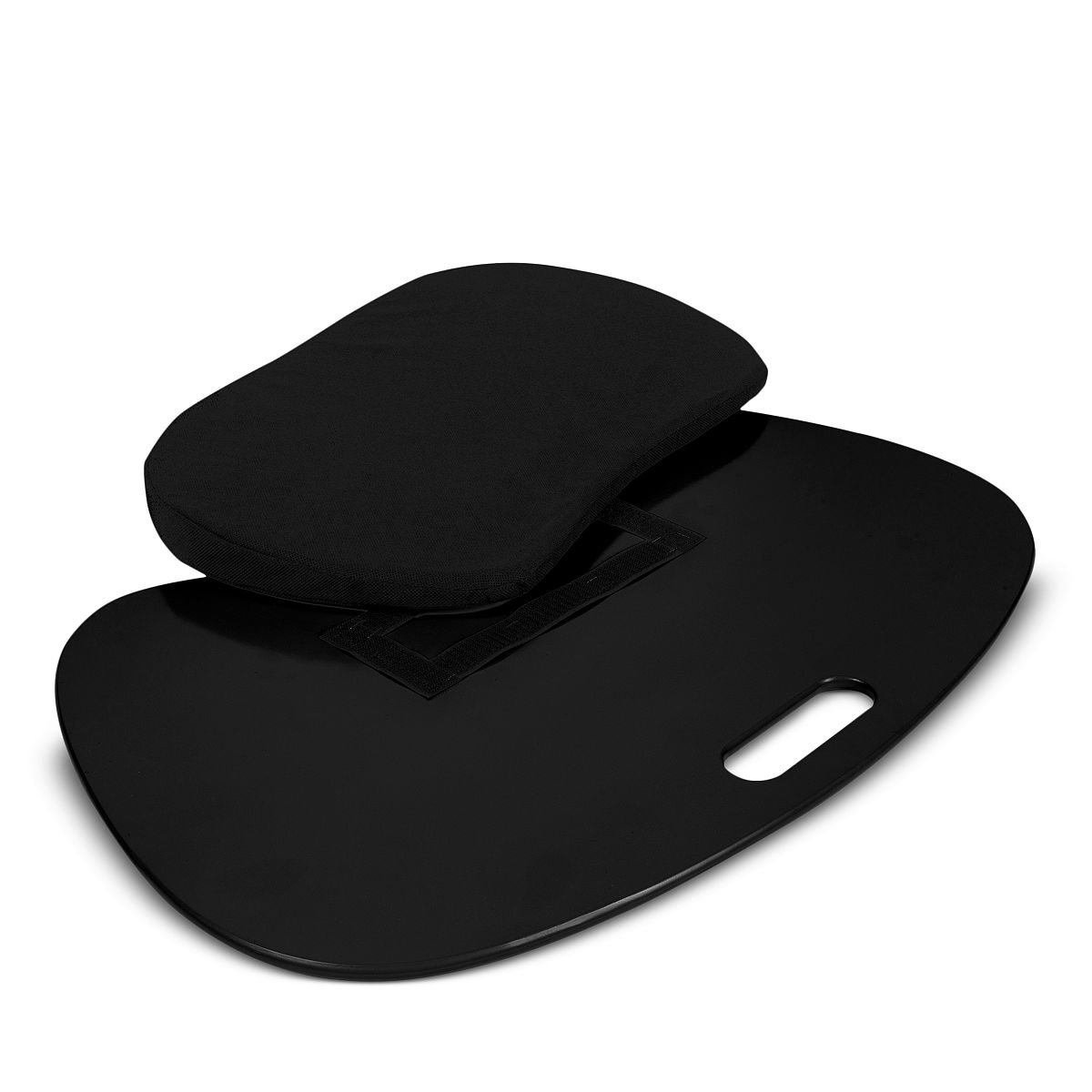 Photo 1 of Portable Laptop Desk with Built-in Handle, Black