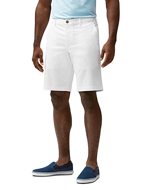 Tommy Bahama Coastal Key Stretch Cotton Cargo Shorts In White