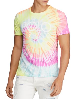 polo tie dye tee