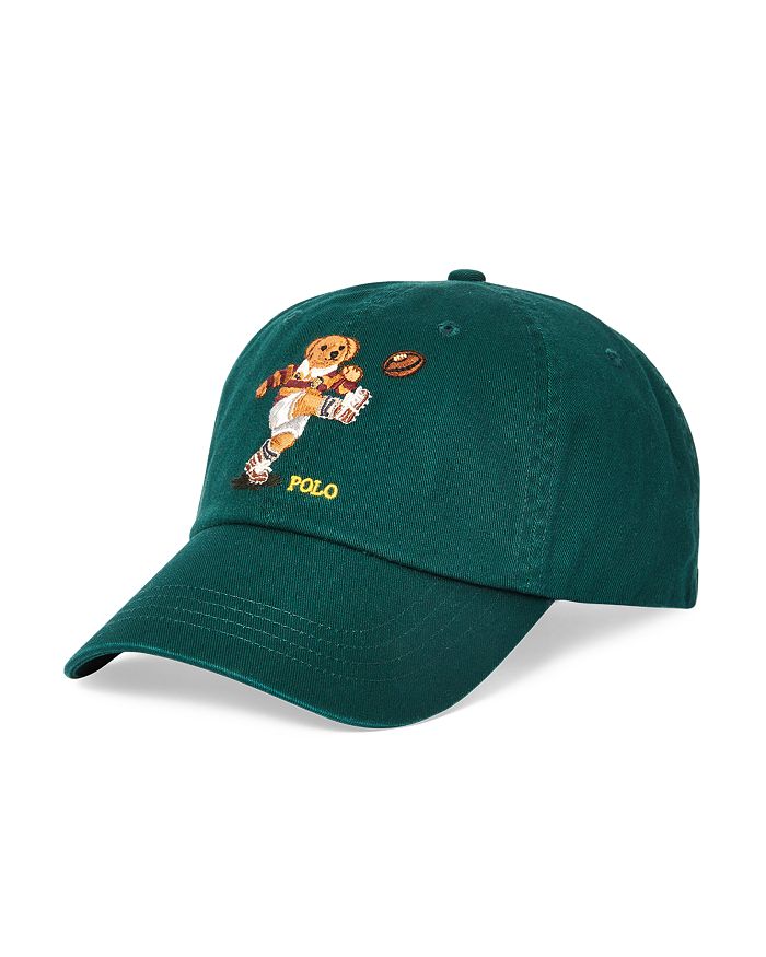 POLO RALPH LAUREN RUGBY BEAR CHINO CAP,710751109001