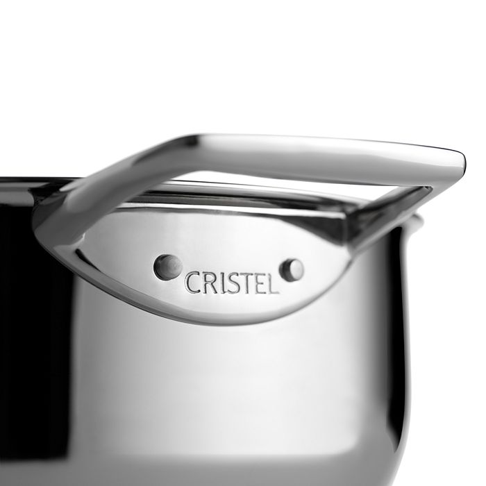 Shop Cristel Castel' Pro 9-piece Cookware Set In Silver