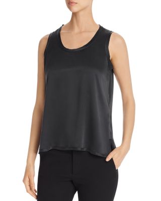 Go by Go Silk Raw-Edge Tank 