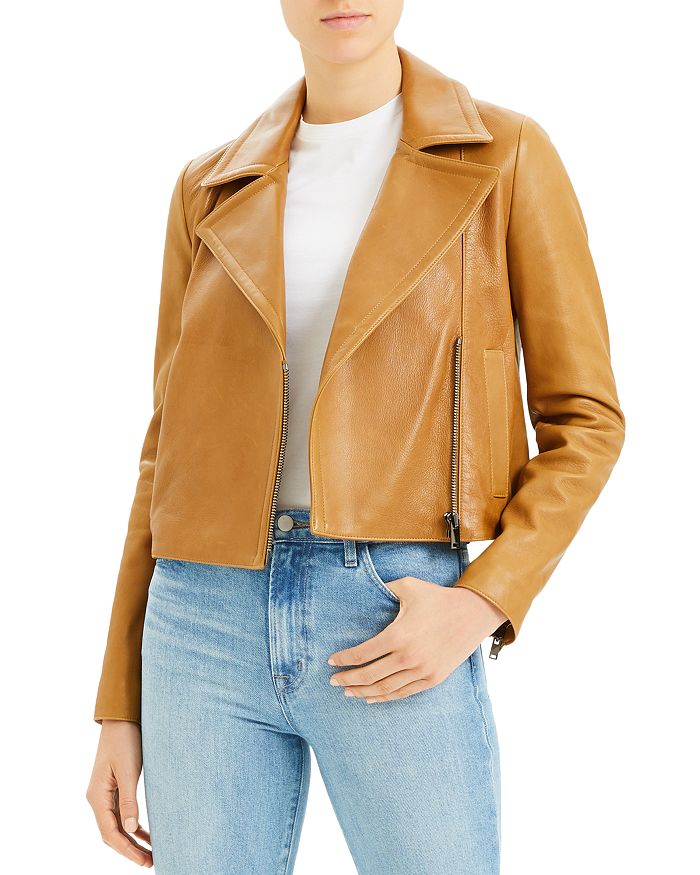 Theory leather moto jacket best sale
