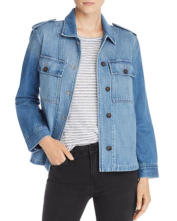 Frame Service Denim Shirt Jacket Bloomingdale S