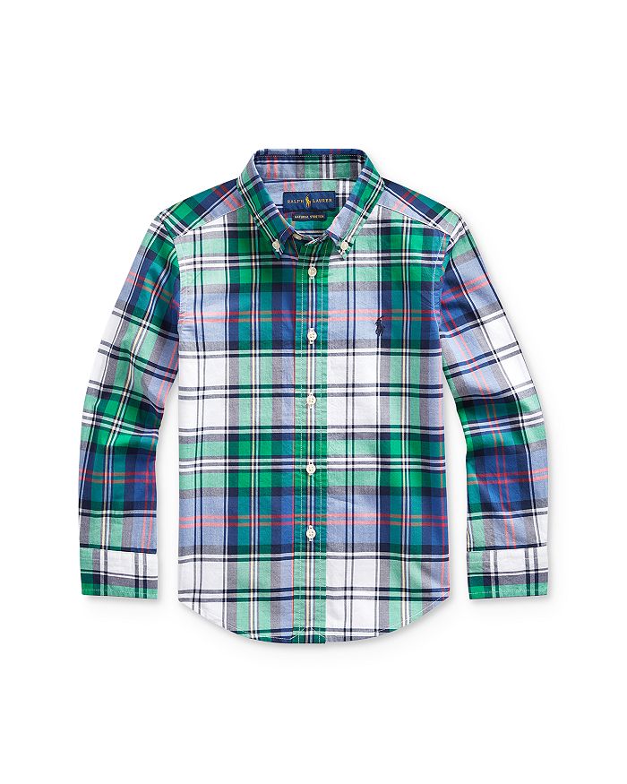 Polo Ralph Lauren Little Boy's Plaid Button-Down Shirt