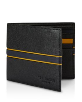 Men S Designer Wallets Money Clips Bloomingdale S - ted baker trave rfid block striped bifold wallet