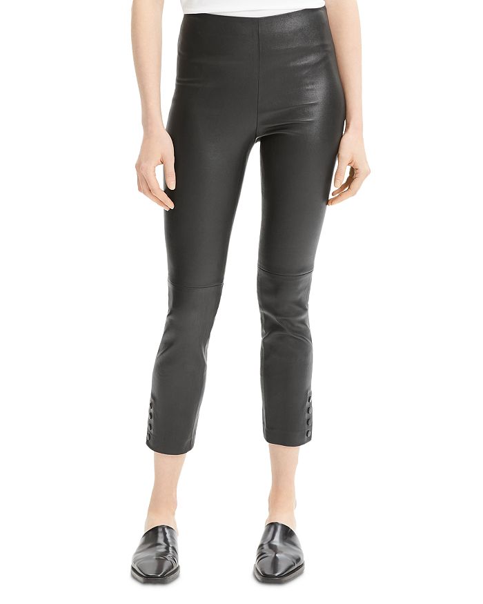 theory red pants