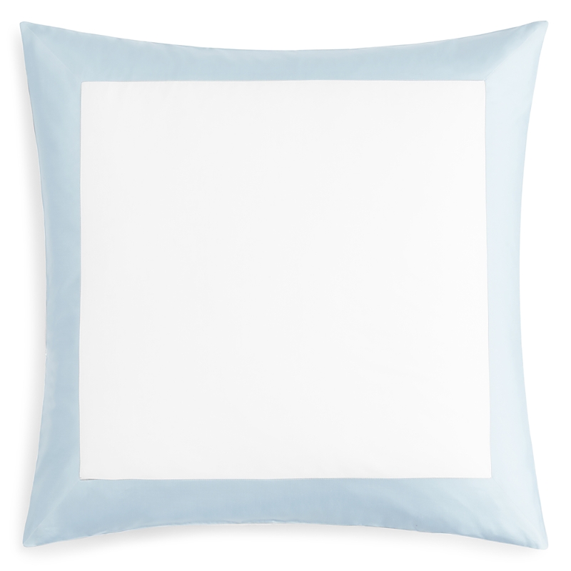 Sferra Casida Euro Sham In White/poolside