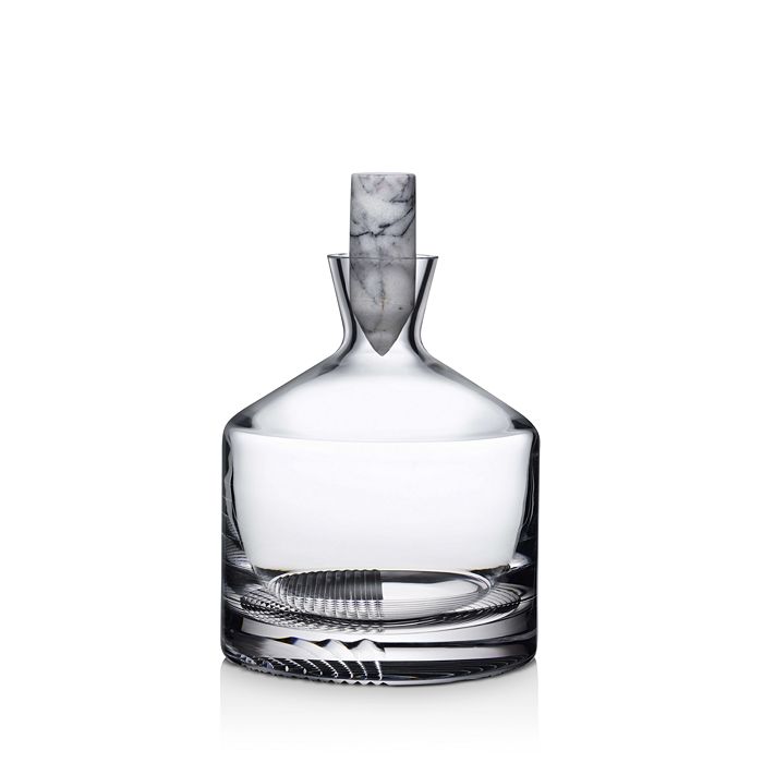 Shop Nude Glass Alba Whiskey Decanter In Clear