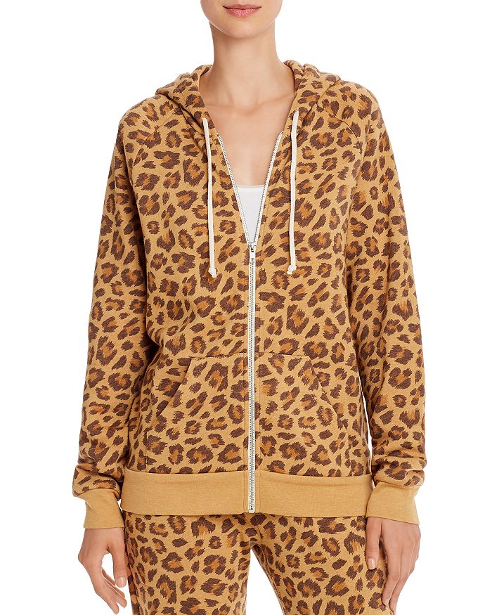 Alternative Adrian Leopard Print Fleece Hoodie - 100% Exclusive