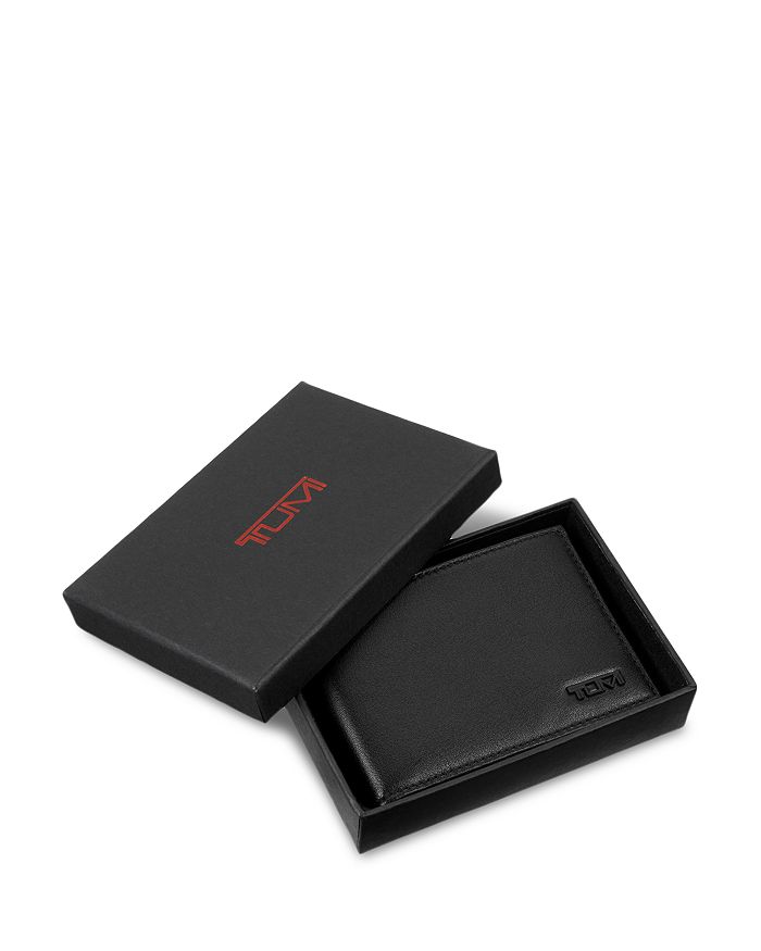 Shop Tumi Delta Slim Single Billfold Wallet With Rfid In Black