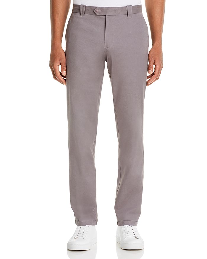 The Men's Store At Bloomingdale's Tailored Fit Chinos - 100% Exclusive In Granite