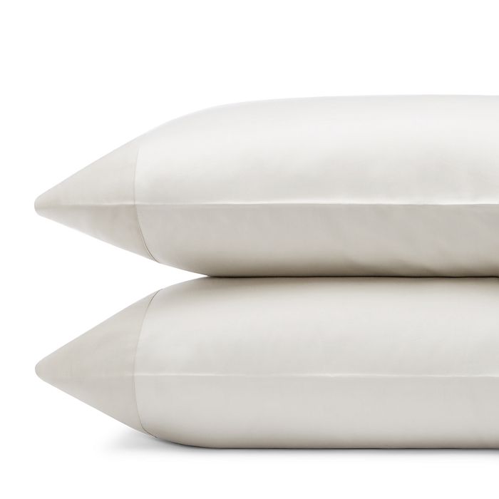Shop Sferra Larro Standard Pillowcase, Pair - 100% Exclusive In Beige