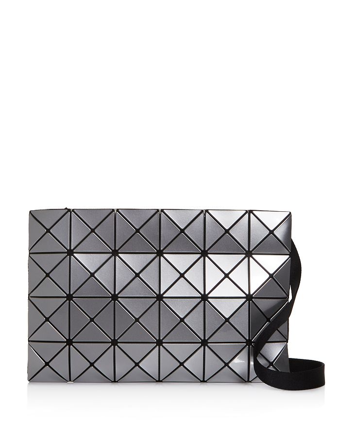 Bao Bao Issey Miyake Bao Bao Issey Myake Lucent Crossbody Bag In Silver/gunmetal