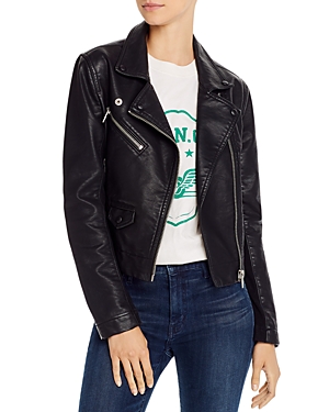 Blanknyc Cropped Faux Leather Moto Jacket In Bare Minimum | ModeSens
