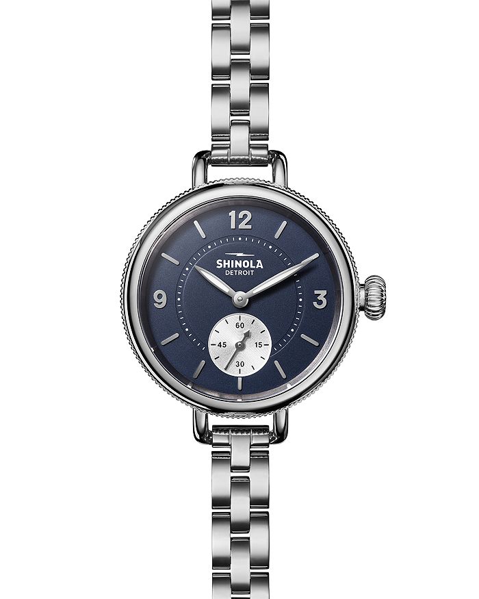SHINOLA THE BIRDY SUBSECOND WATCH, 34MM,S0120161932