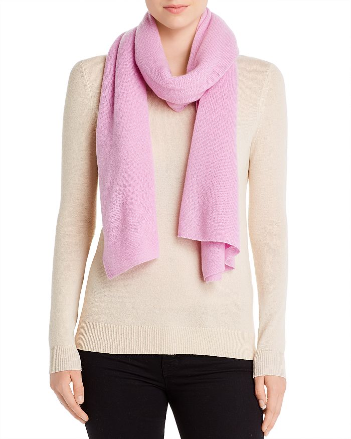 C By Bloomingdale's Oversized Cashmere Wrap - 100% Exclusive In Rose Orchid