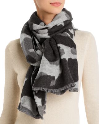 women's camo scarf