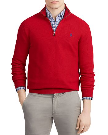 Polo Ralph Lauren Half-Zip Sweater | Bloomingdale's