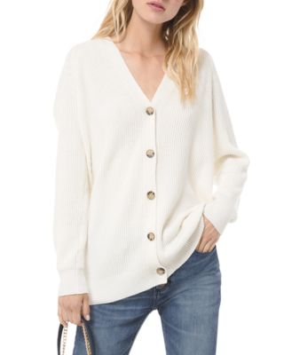 shaker knit cardigan