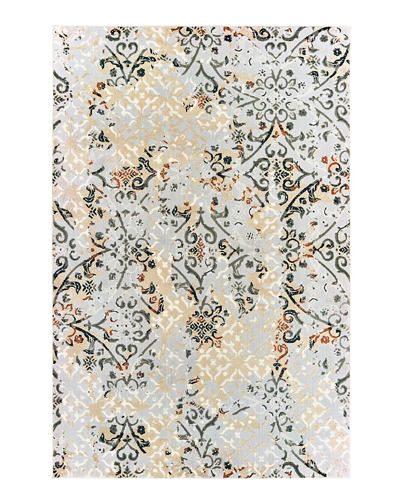 Oriental Weavers Bowen 108w Area Rug, 6'7 X 9'6 In Gray/gold