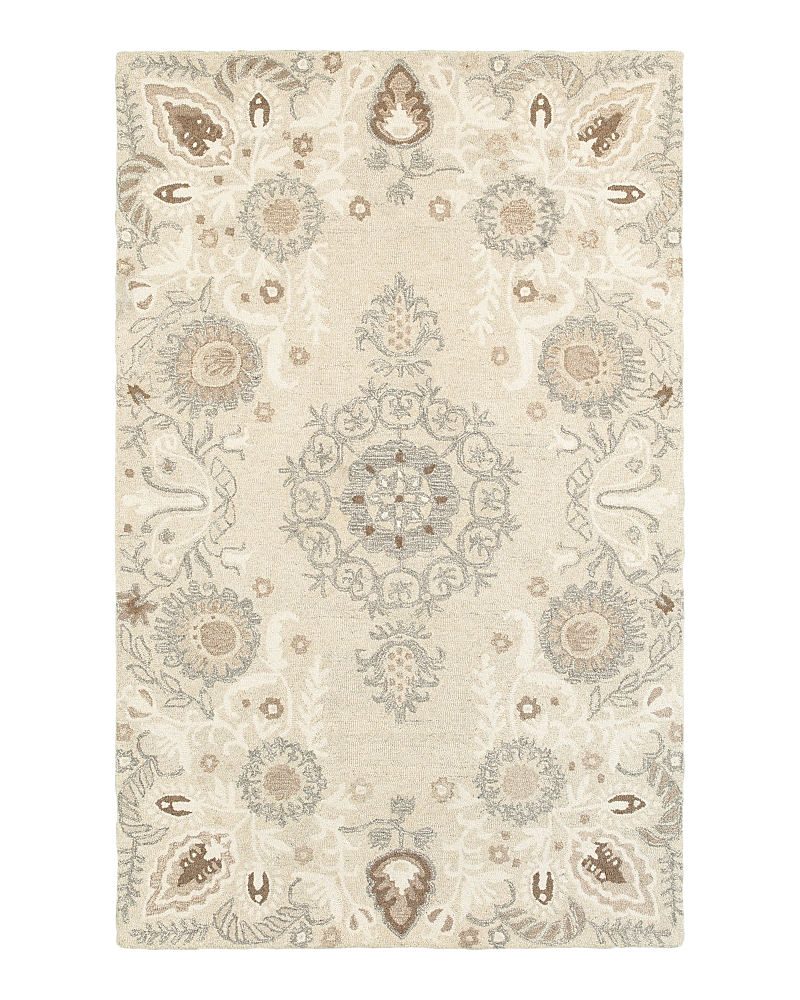 Oriental Weavers Craft 93000 Sand/ash 3'6" X 5'6" Area Rug In Sand/ash