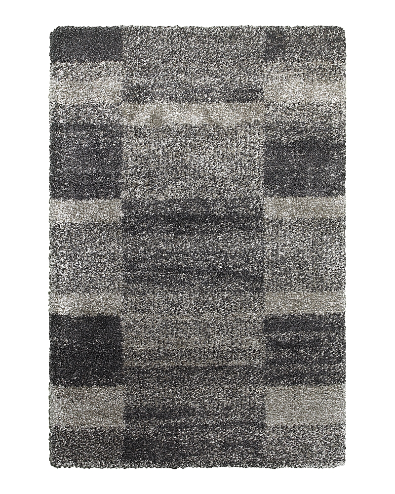Oriental Weavers Henderson Shag 531z Area Rug, 6'7 X 9'6 In Gray/charcoal
