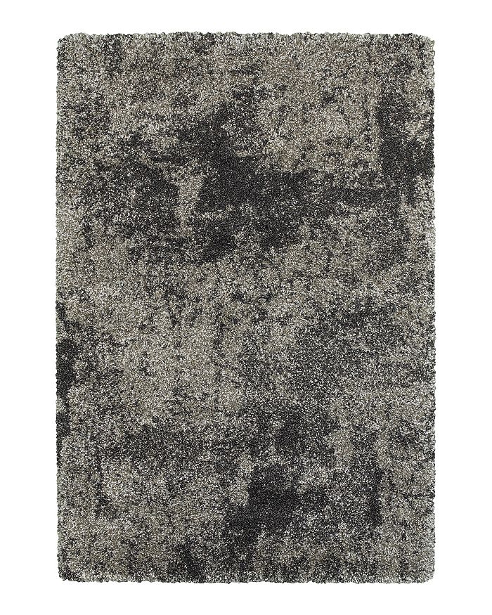 Oriental Weavers Henderson Shag 5503 Area Rug, 6'7 X 9'6 In Gray/charcoal