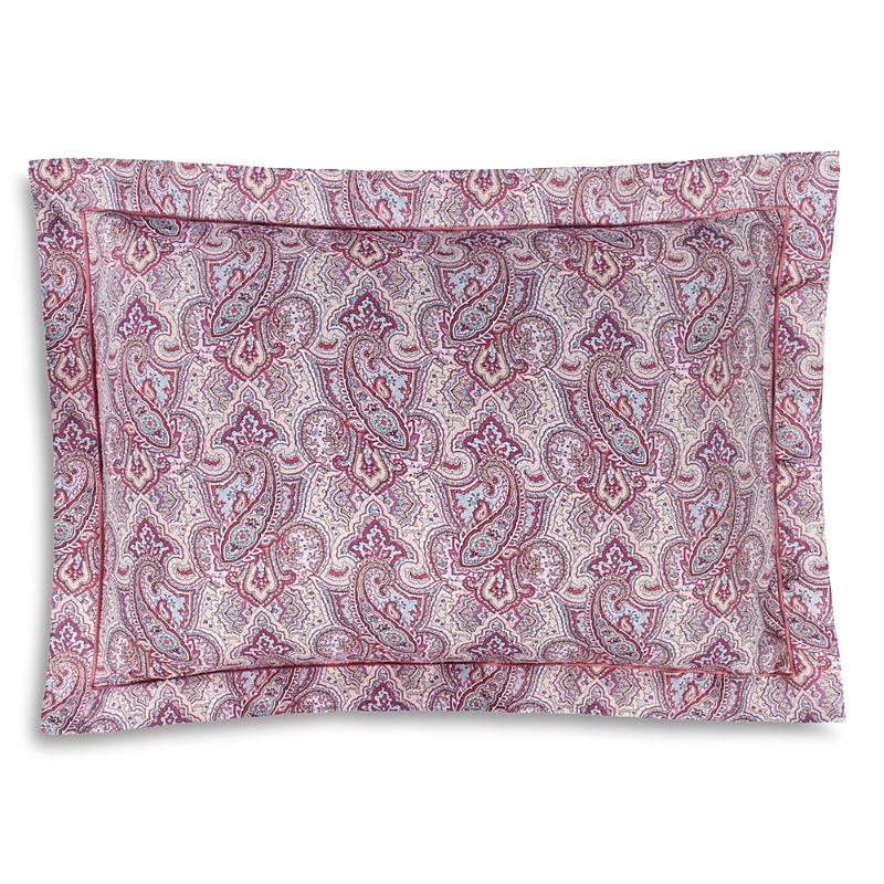Anne De Solene Paisley King Sham In Pink