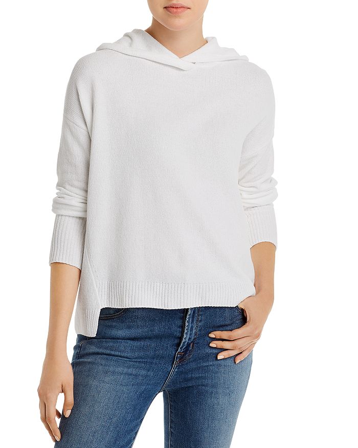 Eileen fisher chenille best sale hooded sweater