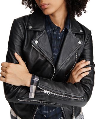 Mack Leather Biker Jacket