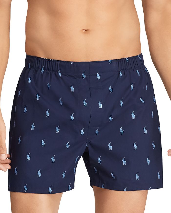 Polo Ralph Lauren Boxers - Pack Of 3 In Blue Multi