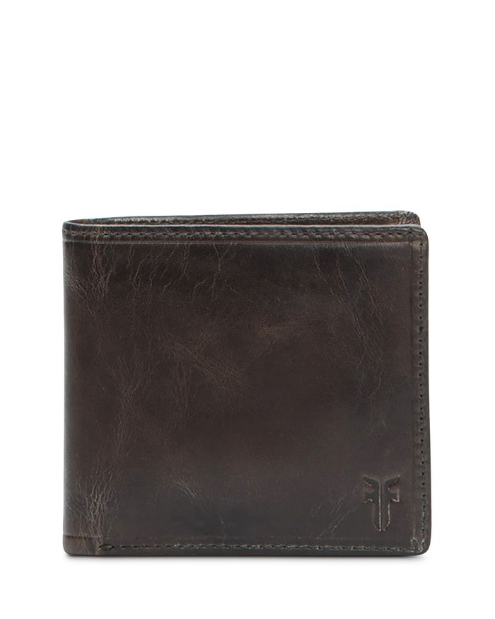 Shop Frye Logan Bi-fold Wallet In Slate