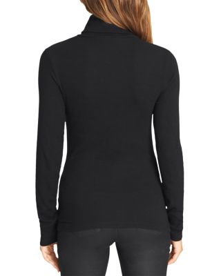 Ribbed Turtleneck Top