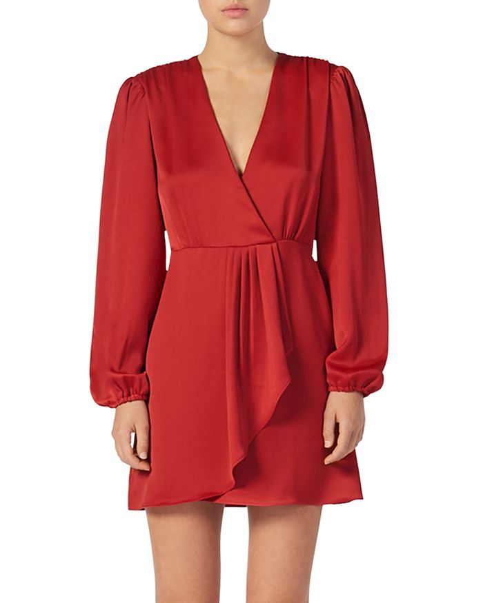 Sandro hot sale crossover sweater