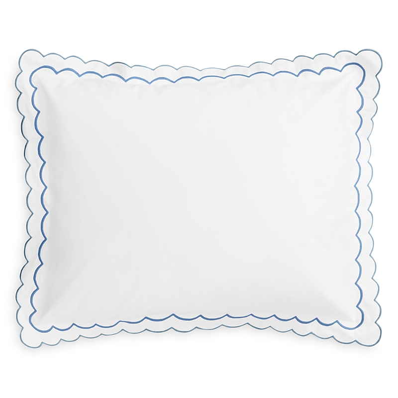 Matouk India King Sham In Hazy Blue