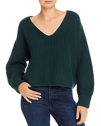 FRENCH CONNECTION Millie Mozart V-Neck Sweater | Bloomingdale's