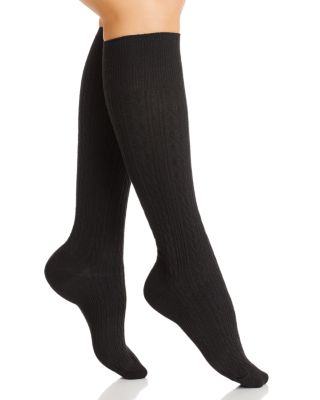 hue soft opaque knee highs