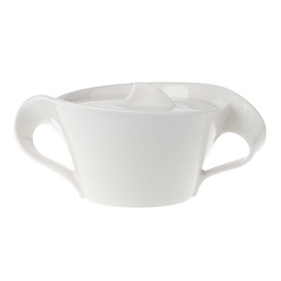 Villeroy & Boch - New Wave Covered Sugar Bowl