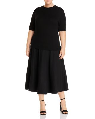 Lafayette 148 New York Plus Combo Sweater Dress | Bloomingdale's
