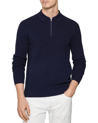 reiss half zip