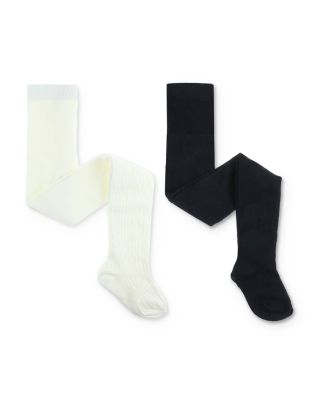 Girls' Opaque Sweater Tights, 2 Pack - Big Kid