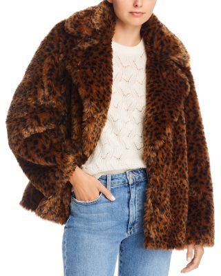 joie leopard coat