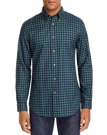 Brooks Brothers Gingham Regent Brushed Oxford Classic Fit Button-Down ...