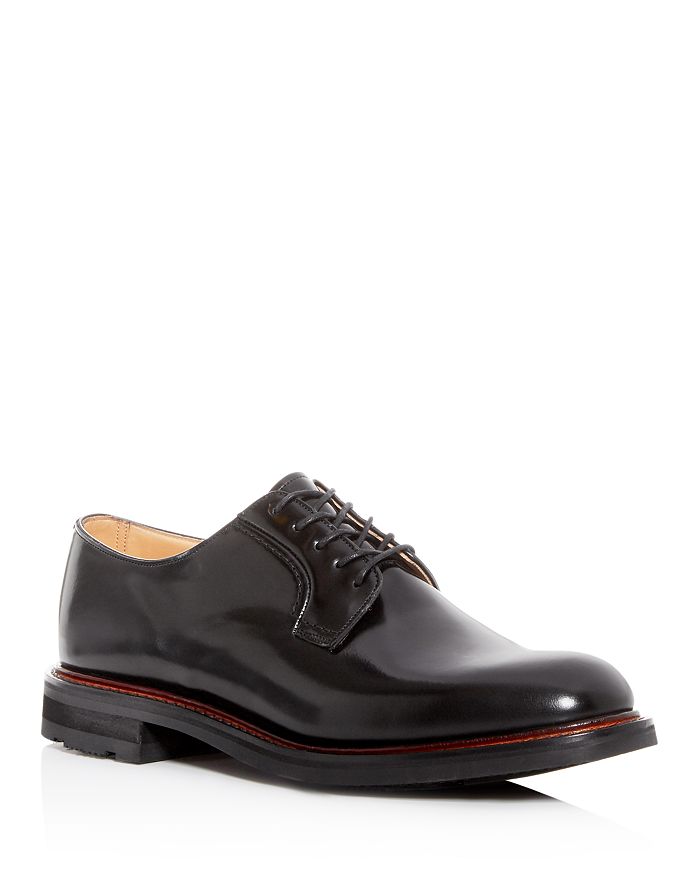 Church's Men's Woodbridge Leather Plain-toe Oxfords In Black