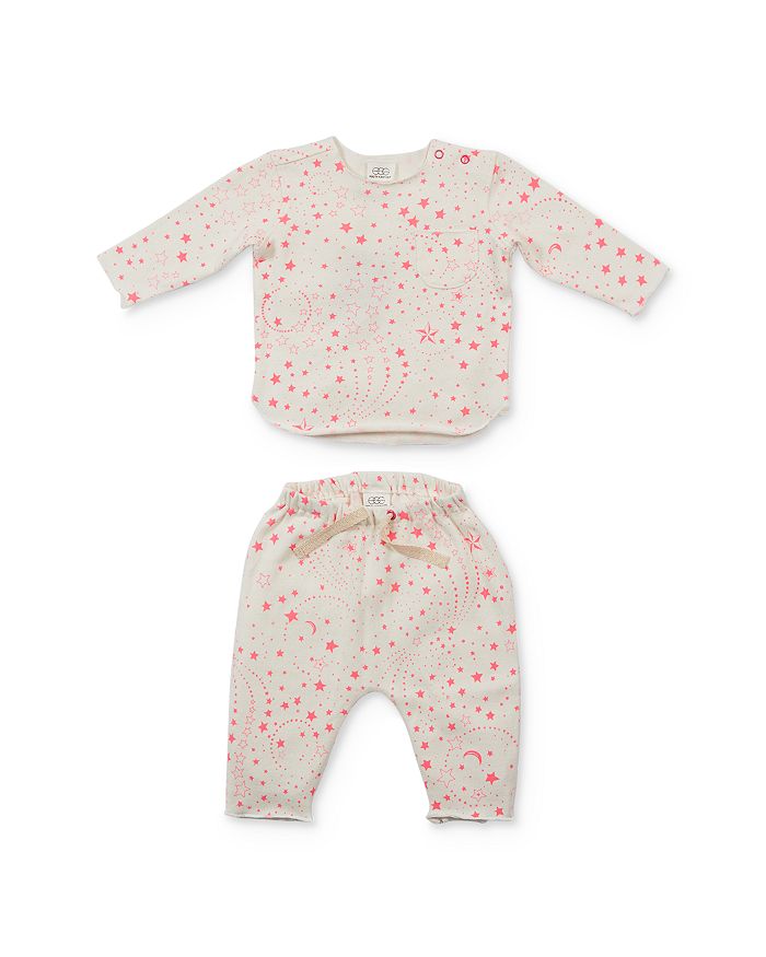 Egg New York Egg By Susan Lazar Girls Bobbi Knit Top Pants Set