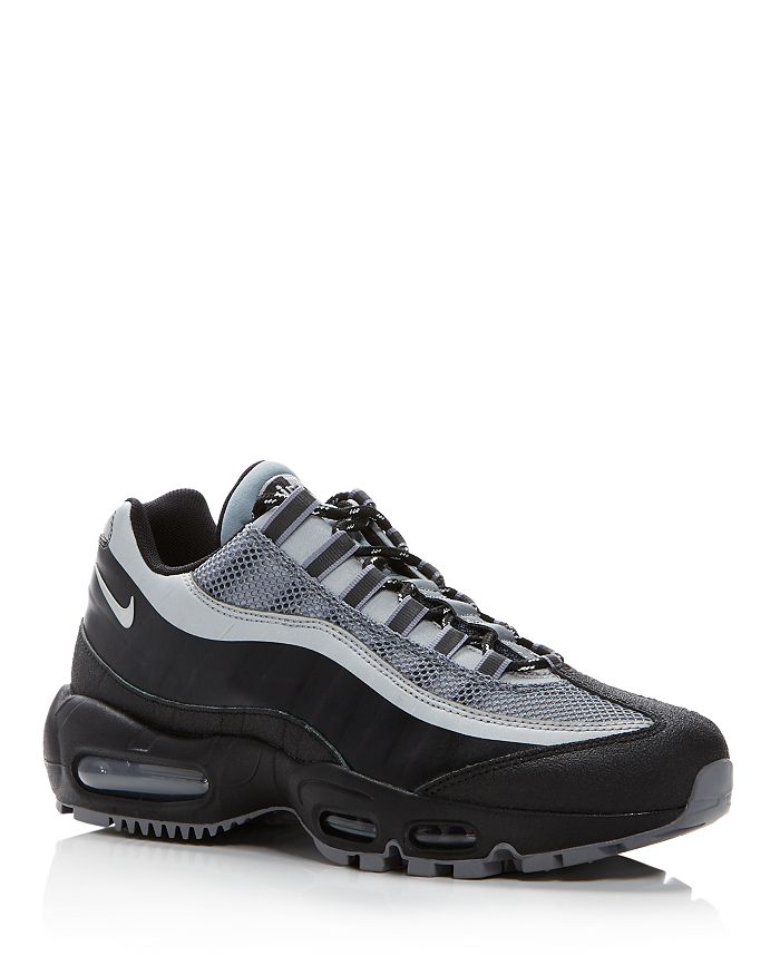 Nike Men's Air Max 95 Utility Sneakers In Black/cool Gray