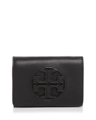 Tory Burch Miller Medium Leather Flap Wallet | Bloomingdale's
